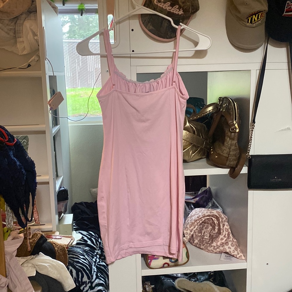 Pink Short Dress - Picture 2 of 2